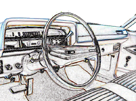 Ford Torino Interior